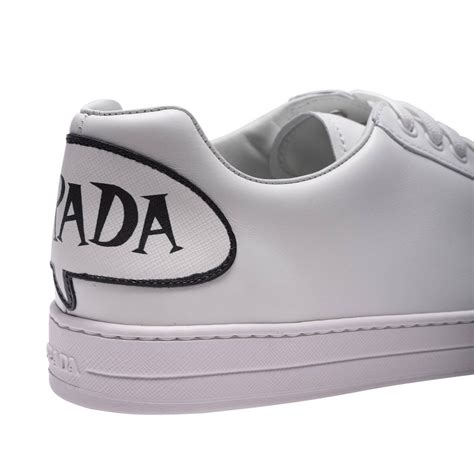 prada mens white high top sneakers|Prada suede sneakers men.